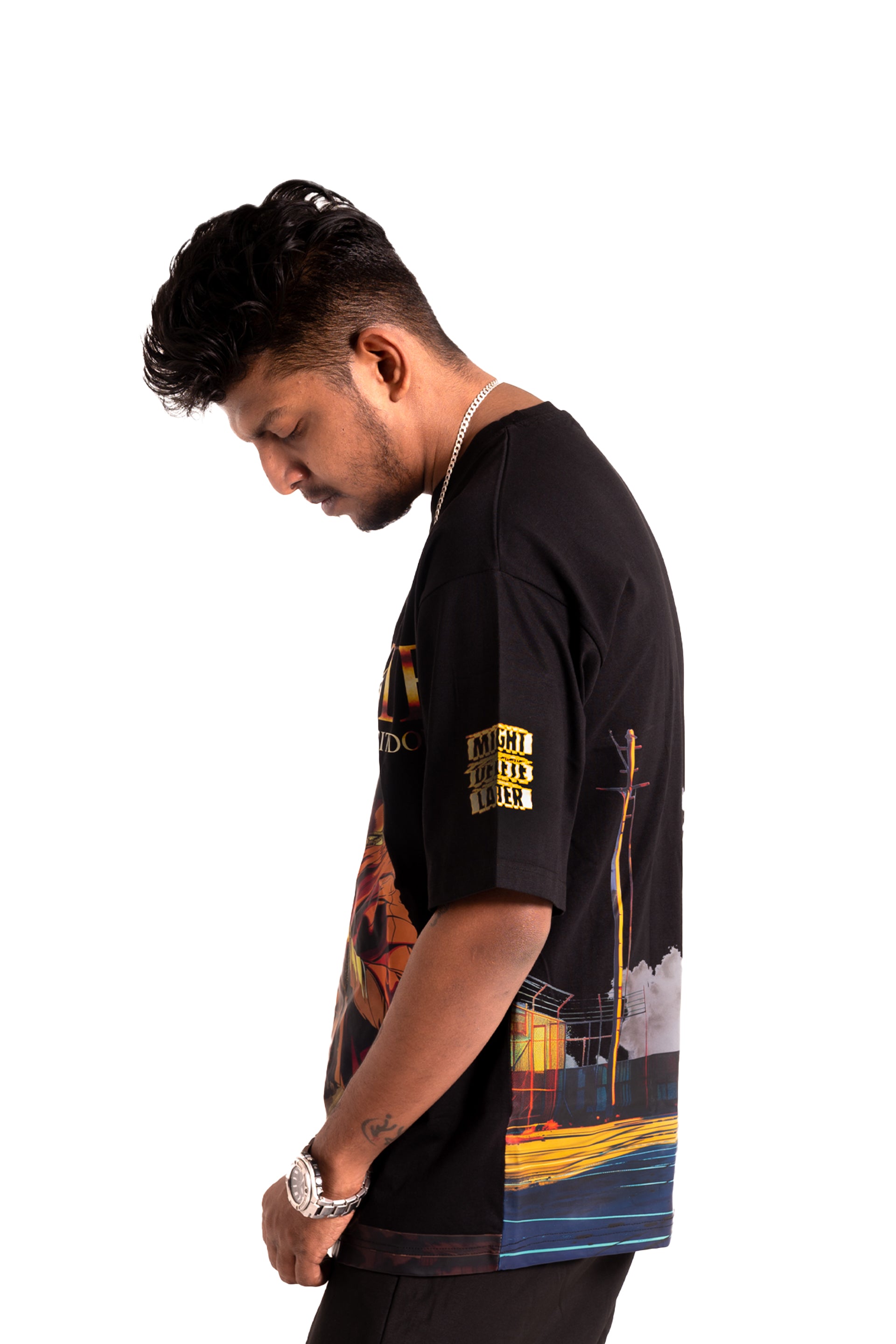 J Cole Oversized Tshirt Side
