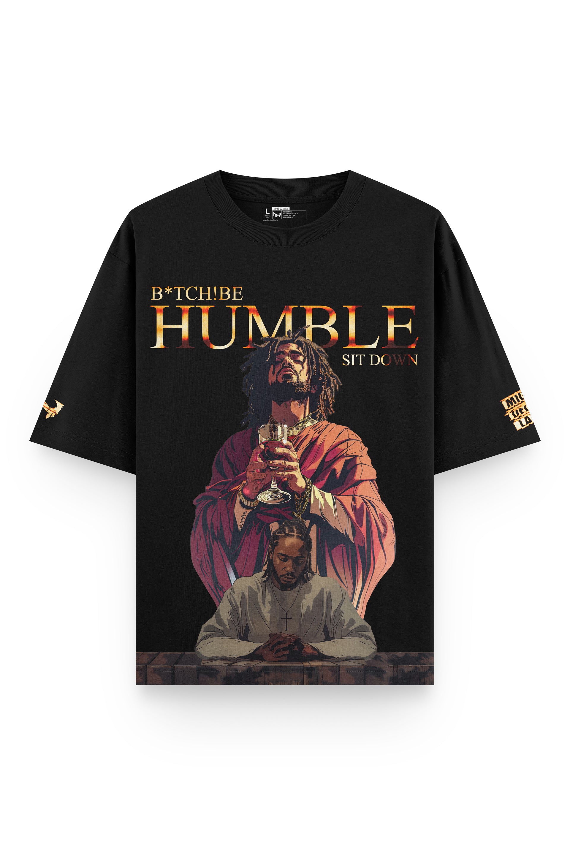 J Cole Oversized Tshirt Front