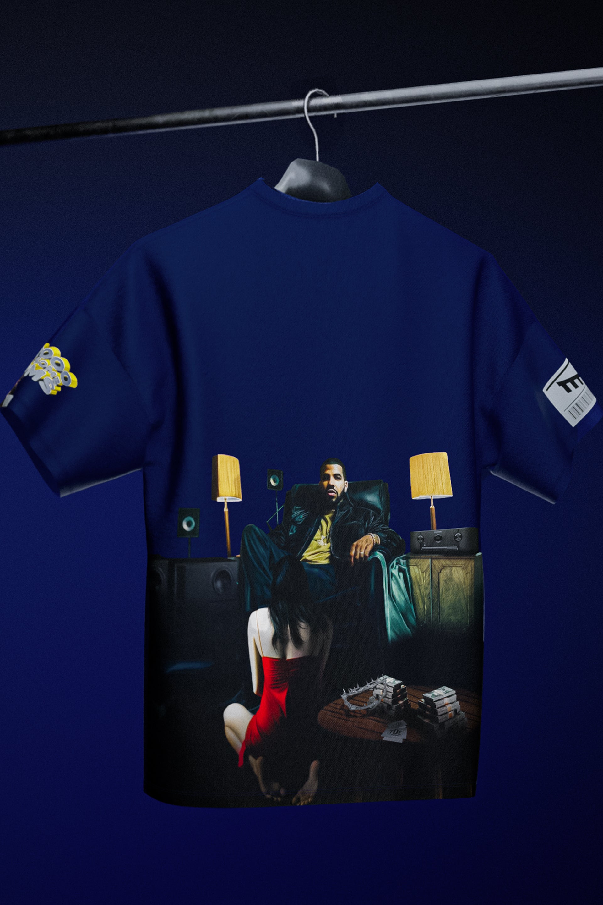 Drake Oversized Tshirt Back