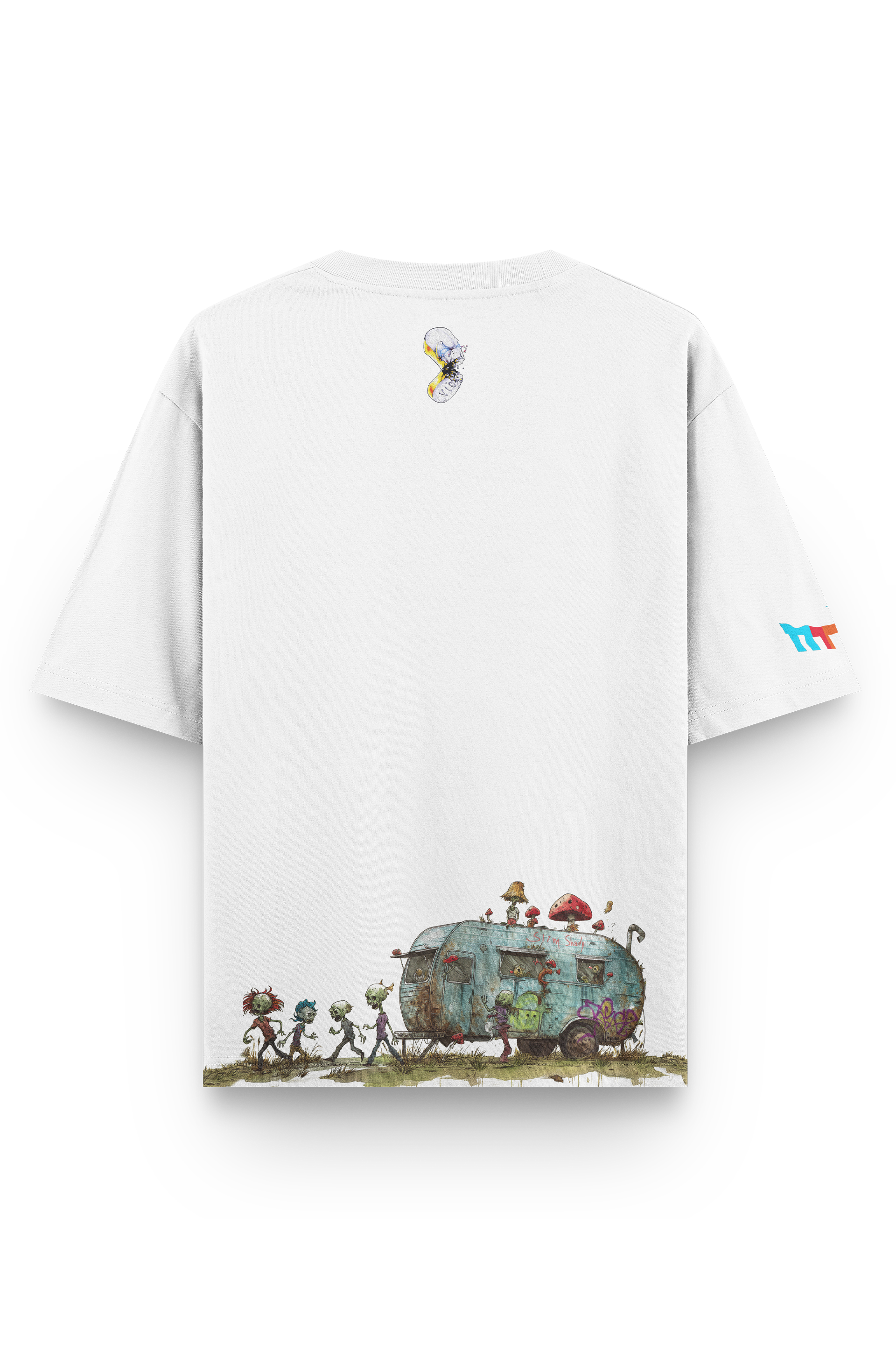 Eminem Slim Shady Oversized Tshirt Back