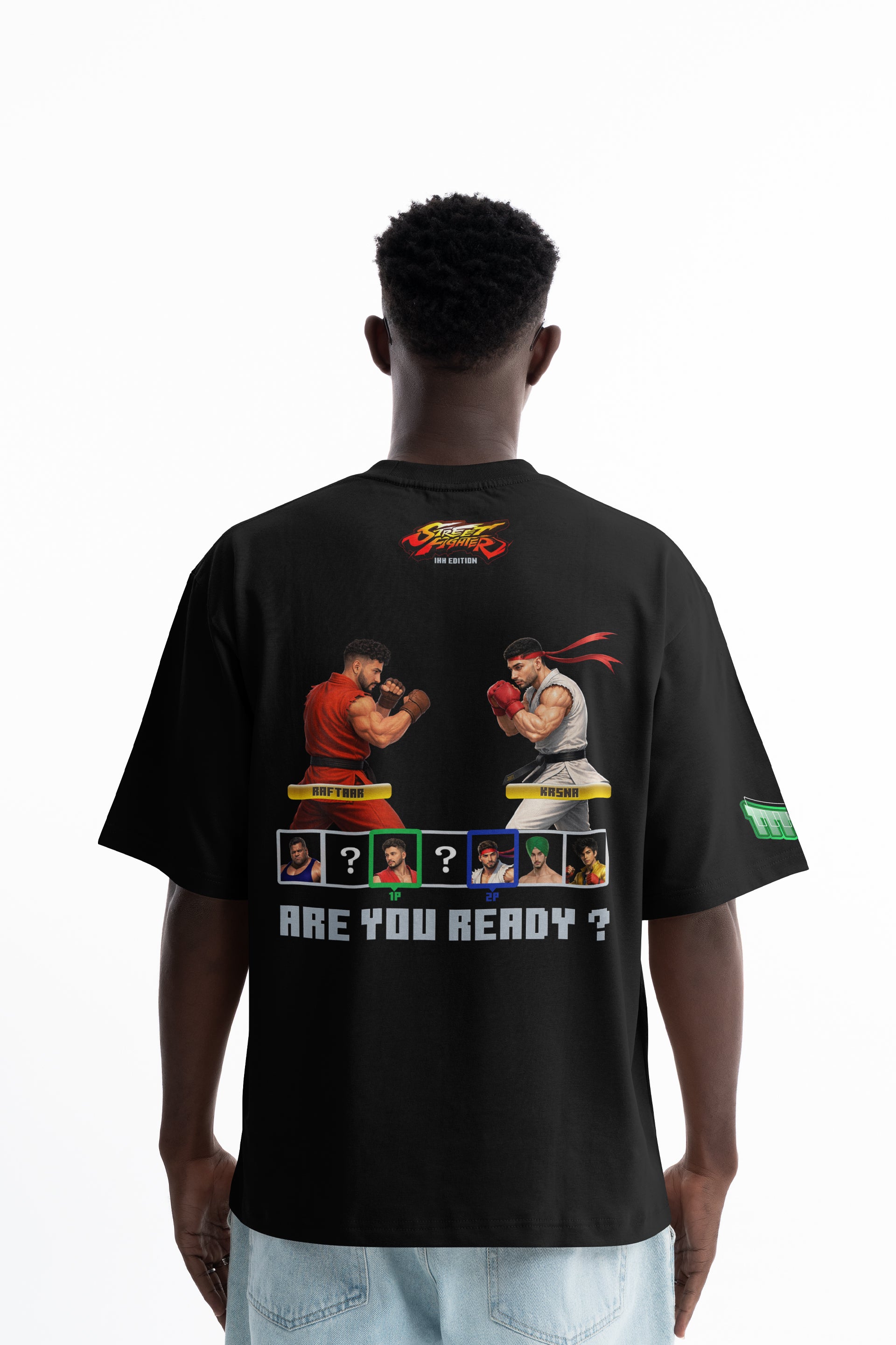 Krsna x Raftaar I'm Ready Oversized Tshirt