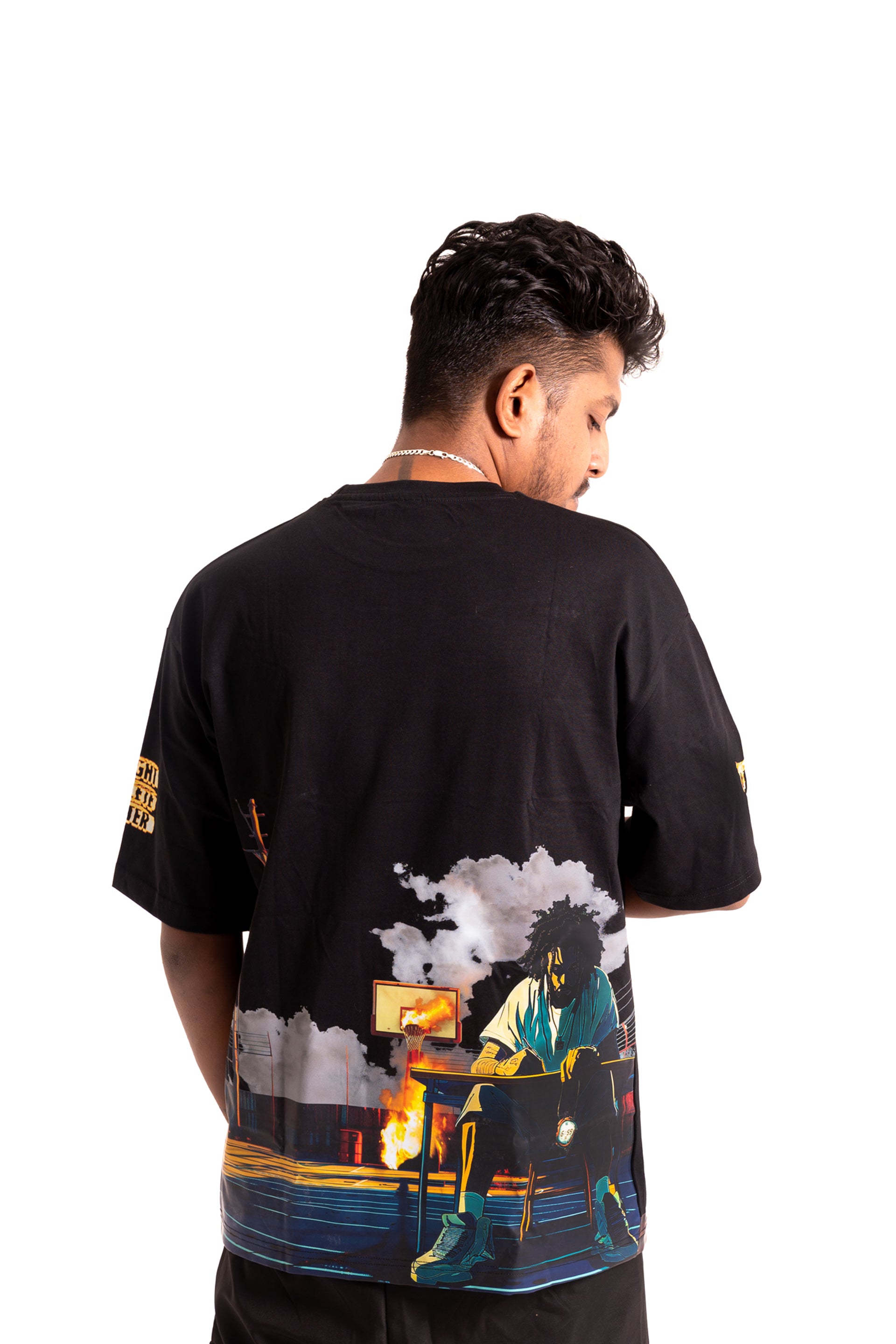 J Cole Oversized Tshirt Front