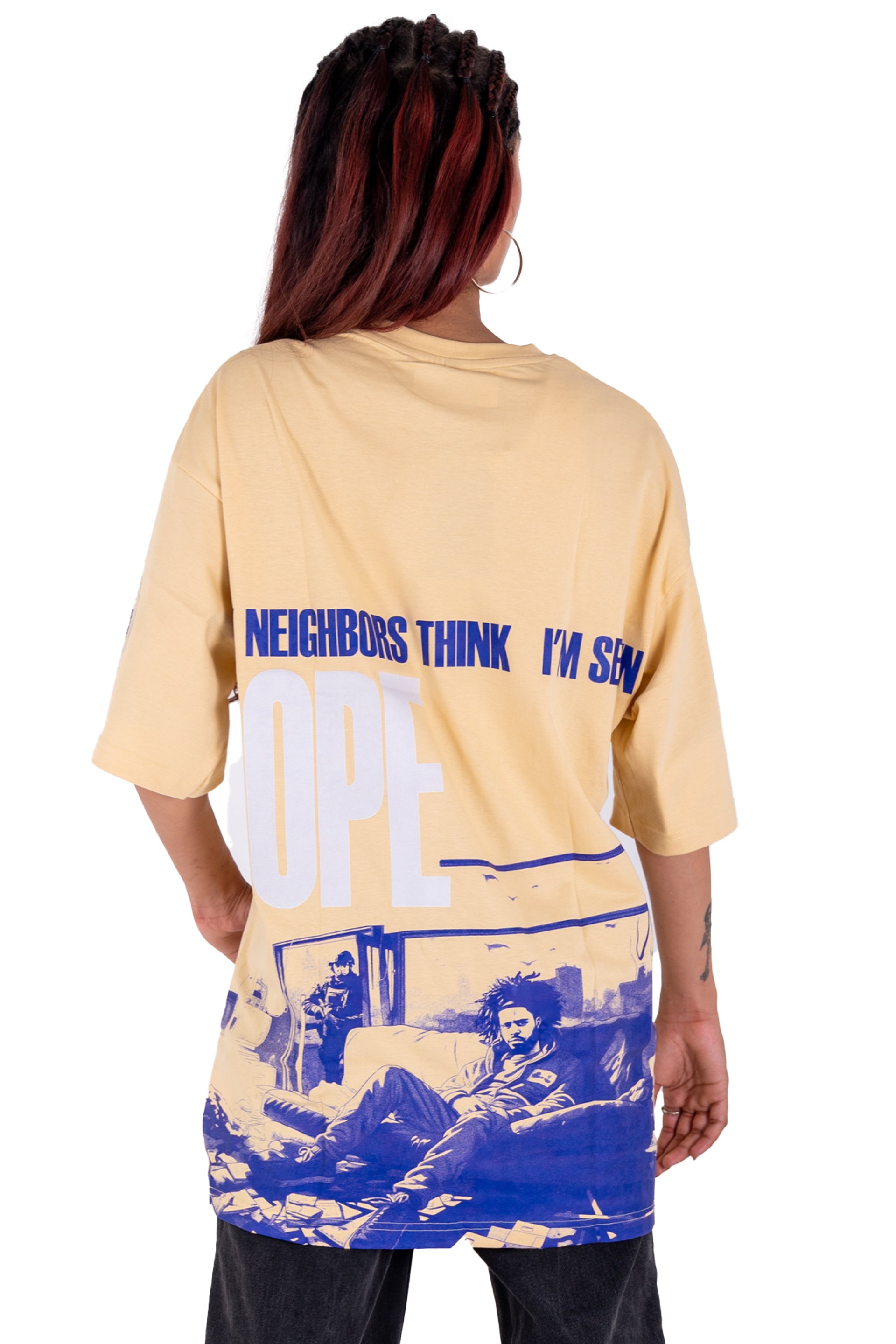 J.Cole | 'Neighbors' | Oversized T-shirt | Unisex