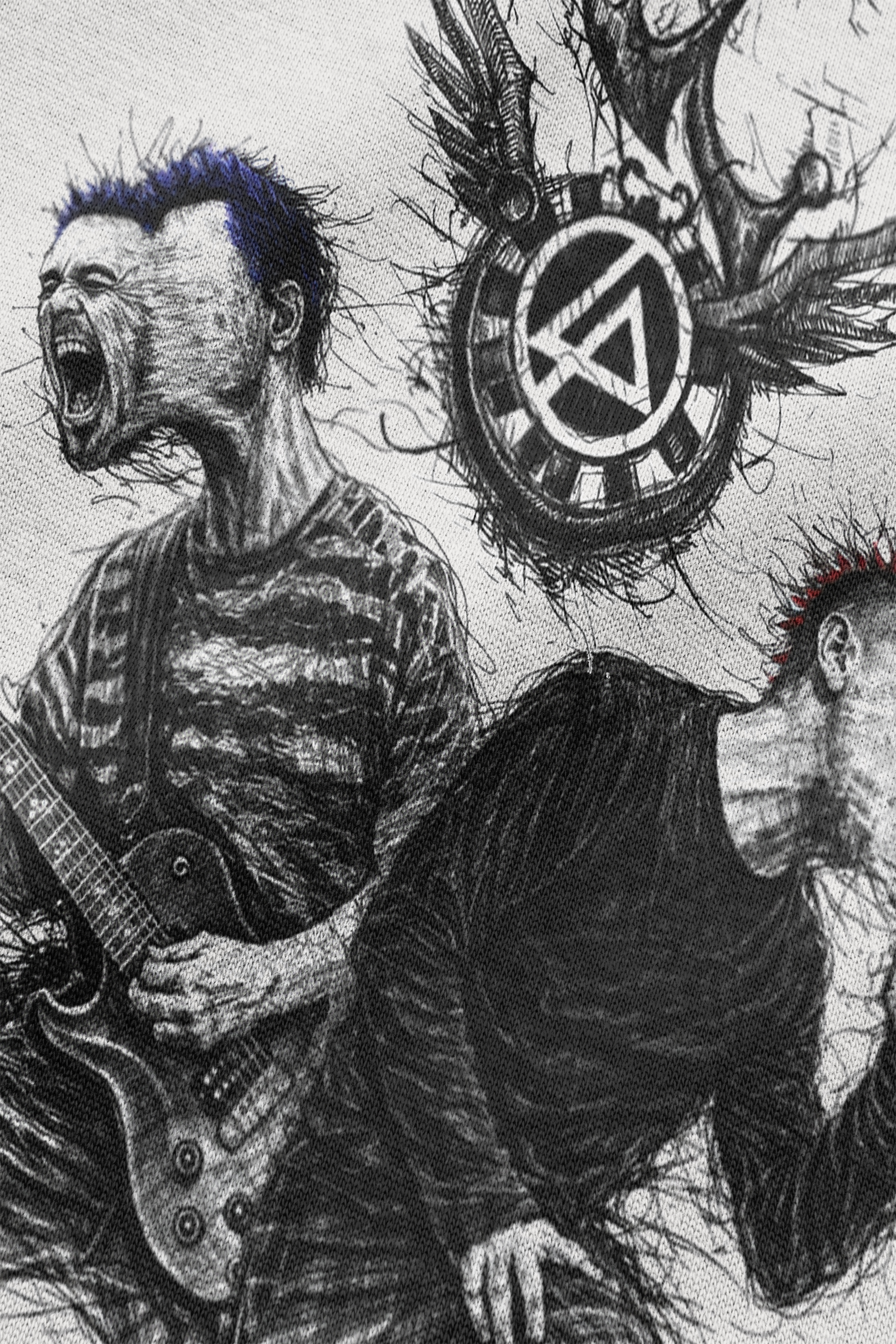 Linkin Park Oversized Tshirt Front