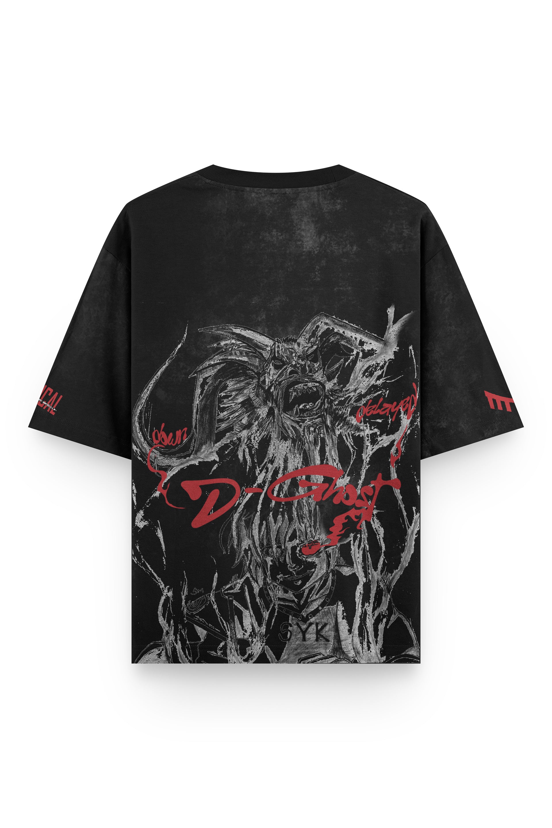 Lyrical Bullet | 'D-Ghost' | Oversized T-shirt | Unisex