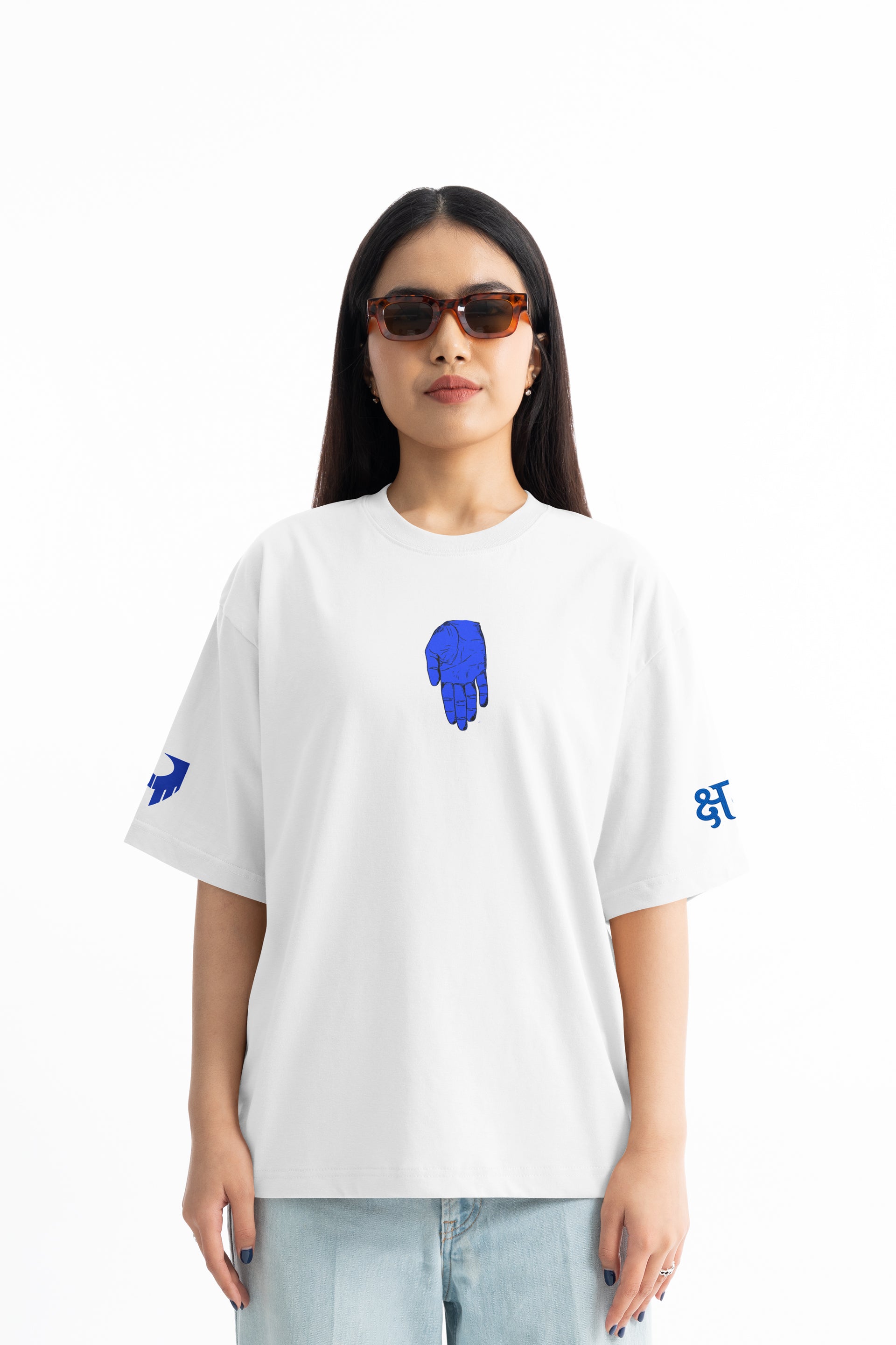 Kshama feat. Calm | Oversized T-shirt | Unisex