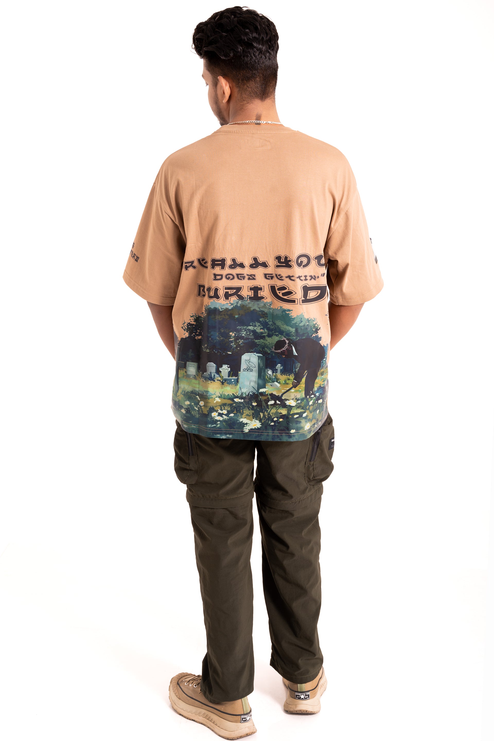 Kendrick Lamar Oversized Tshirt Back